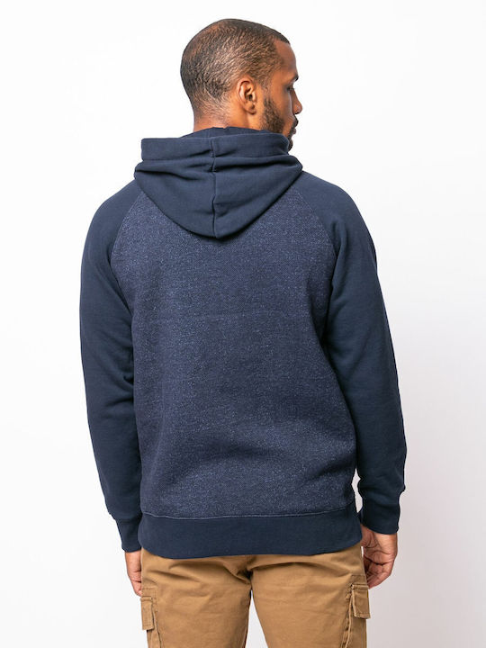 Sweatshirt with Hood Blue