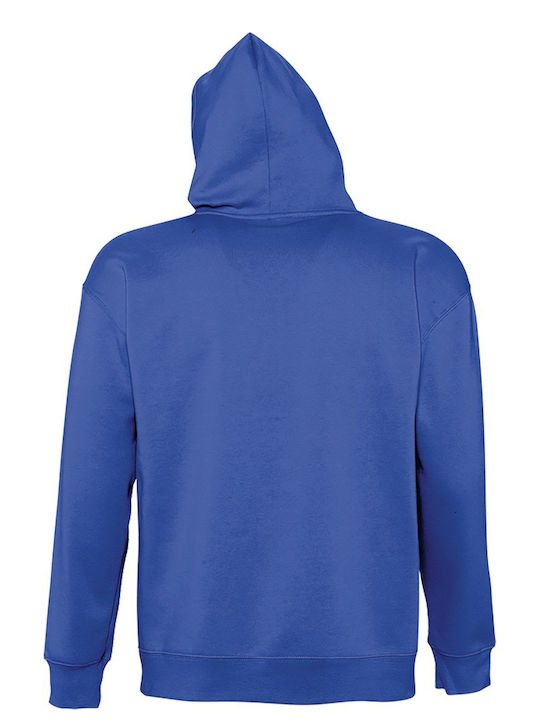 Kids Moda Men's Sweatshirt with Hood and Pockets Blue