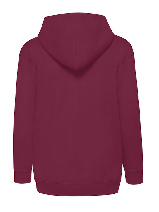 Sweatshirts Für Herren Mit Burgundischer Kapuze