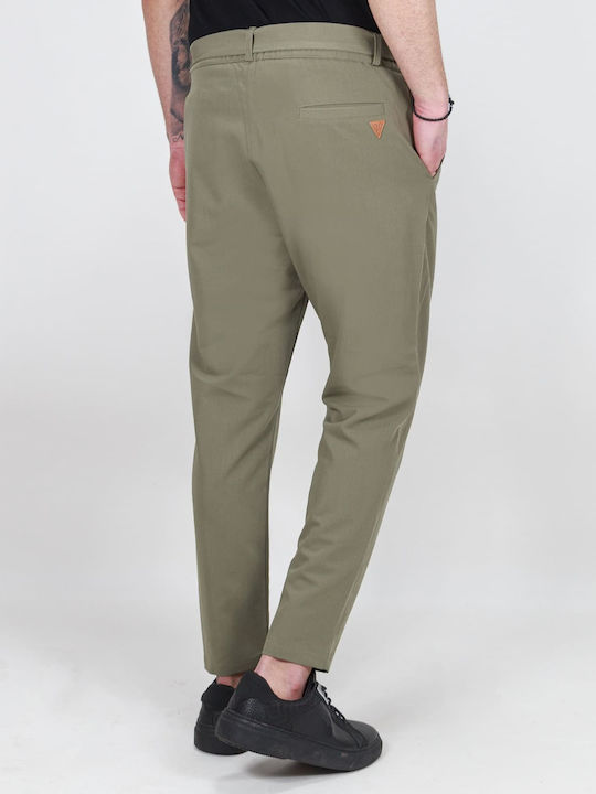 Vittorio Artist Men's Trousers Elastic Khaki