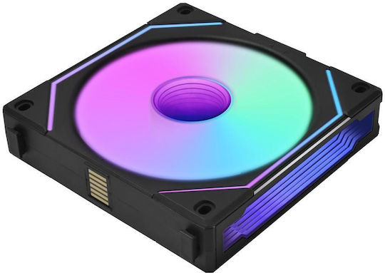 Lian Li UNI Fan SL-Infinity Reverse Blade Case Fan 120mm 2100rpm 61.3cfm with ARGB Lighting and 3-Pin / 4-Pin PWM Connection