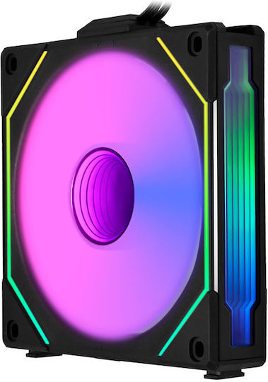 Lian Li UNI Fan SL-Infinity Reverse Blade Case Fan 120mm 2100rpm 61.3cfm with ARGB Lighting and 3-Pin / 4-Pin PWM Connection