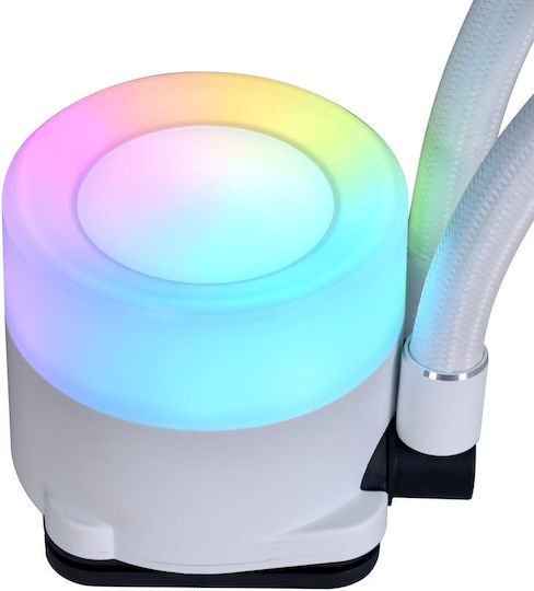 Lian Li Galahad II Trinity 360 SL-INF Охлаждане AIO CPU с 3 вентилатора 120mm и ARGB осветление бяла