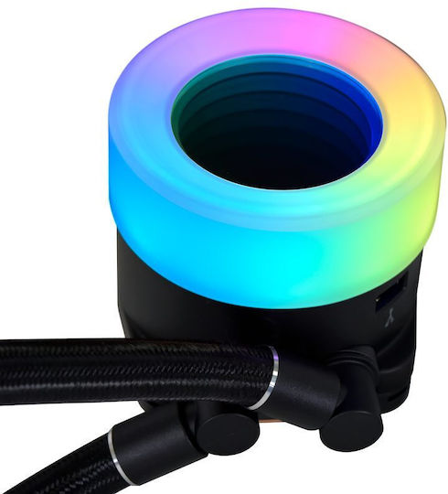Lian Li Galahad II Trinity 360 Охлаждане AIO CPU с 3 Вентилатора 120mm и ARGB Осветление