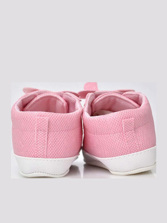 Potre Βρεφικά Sneakers Αγκαλιάς Ροζ