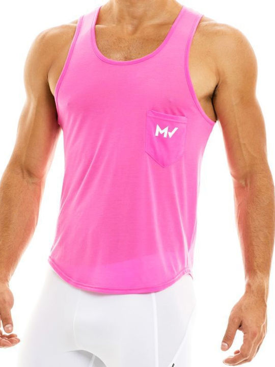 Modus Vivendi Men's Sleeveless Undershirt Pink