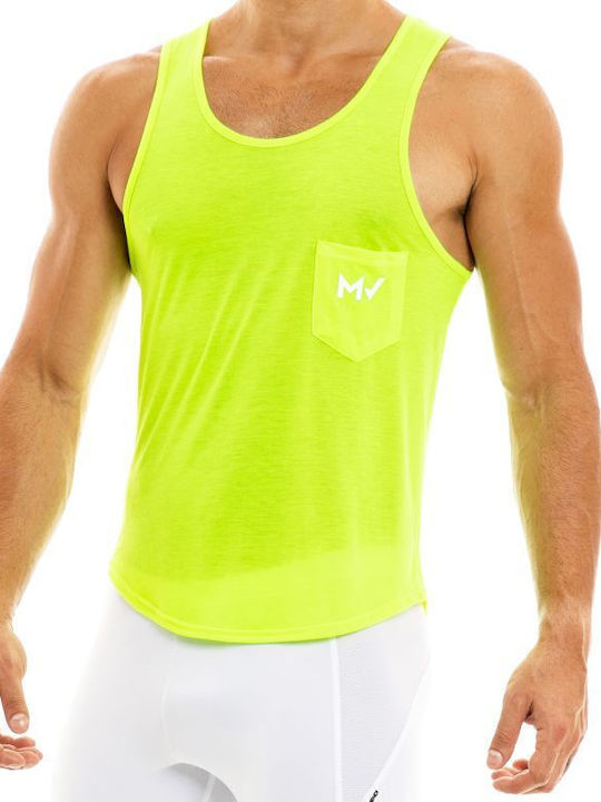 Modus Vivendi Men's Sleeveless Undershirt Yellow