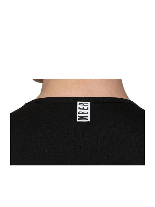 Herren Unterhemden in Schwarz Farbe 1Packung