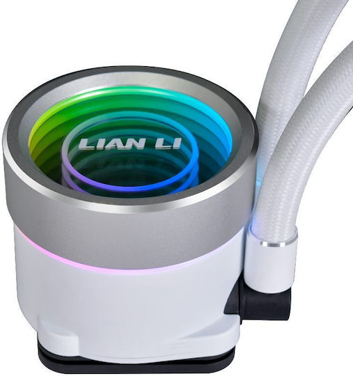 Lian Li Galahad II Trinity 240 SL-INF Water Cooling AIO CPU With 2 120mm Fans And White ARGB Lighting