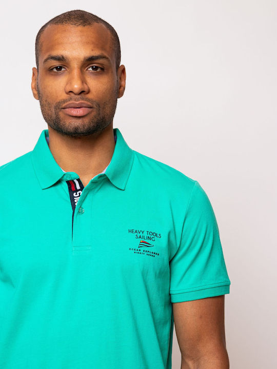 Polo Short Sleeve Blouse Green