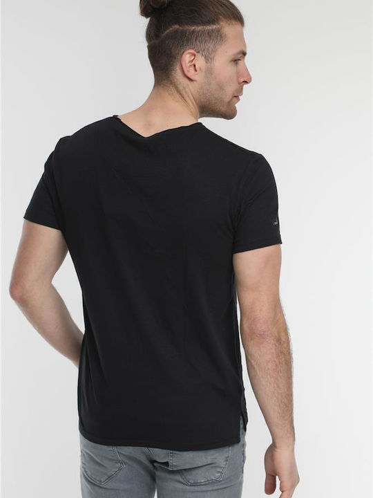 T-shirt Μαύρο
