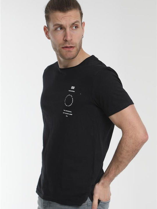 T-shirt Μαύρο