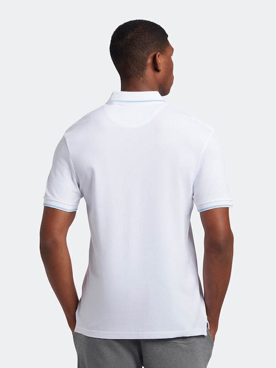 Essentials Polo Short Sleeve White Blouse