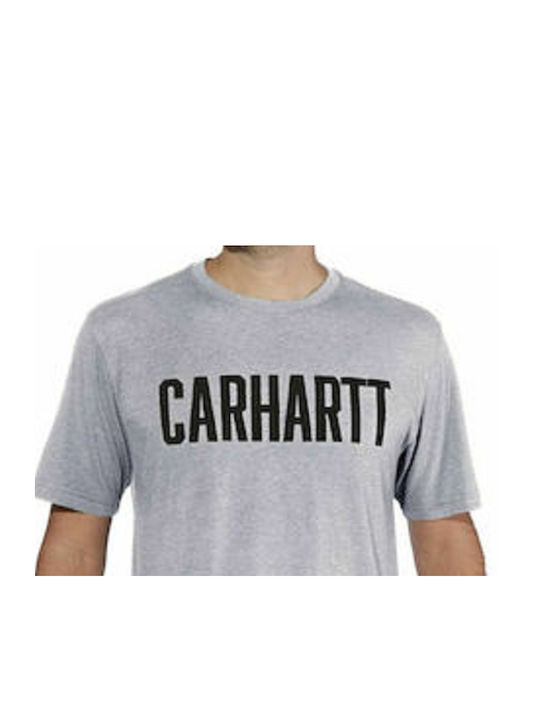 Carhartt MADDOCK Ανδρικό T-shirt Κοντομάνικο Γκρι