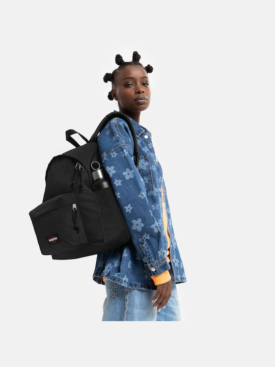 Eastpak Day Pak'r School Backpack Junior High-High School With Water Bottle Holder Black 24 Litre 30 x 18 x 40 cm