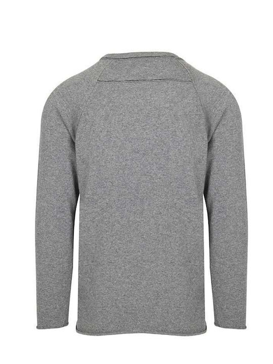 Crossley Men's Long Sleeve Sweater Gray