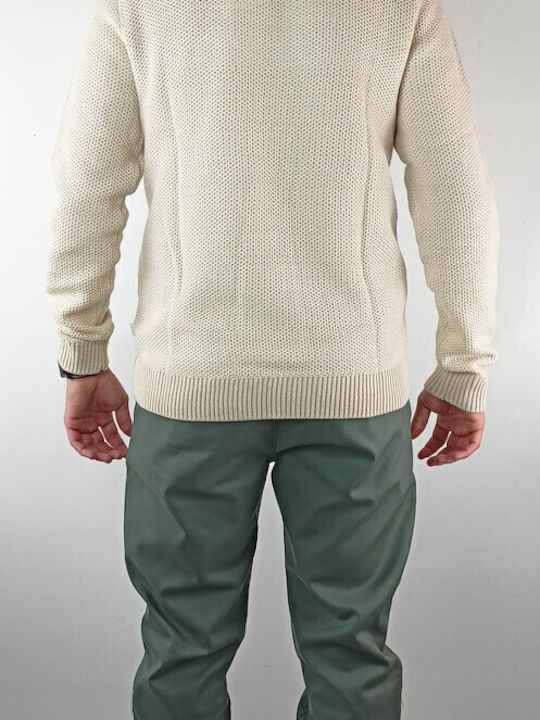 Trousers Elastic in Slim Fit Khaki