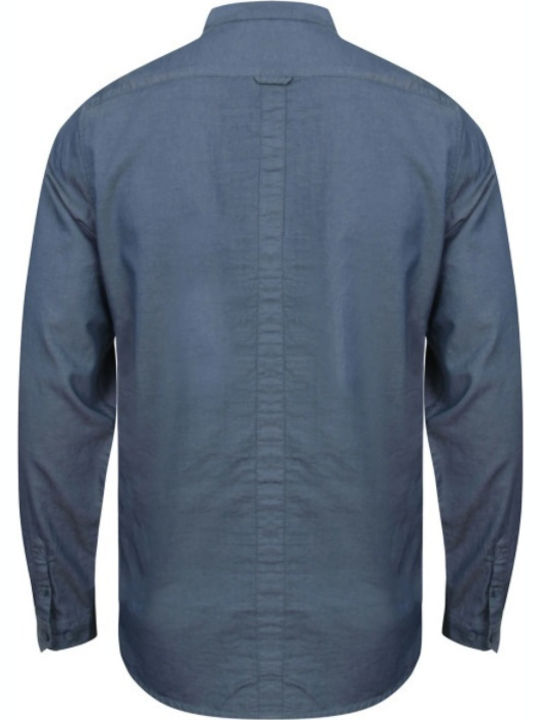 Tokyo Laundry Men's Shirt Long Sleeve Denim Blue