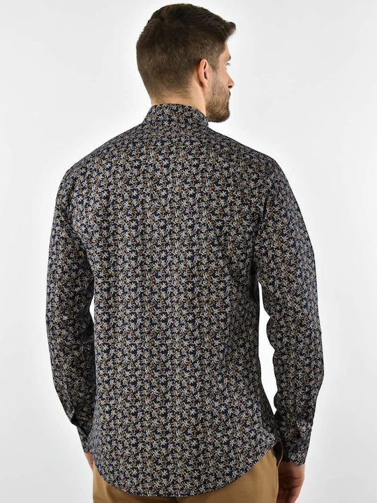Langärmlig Jeans Hemd Blau