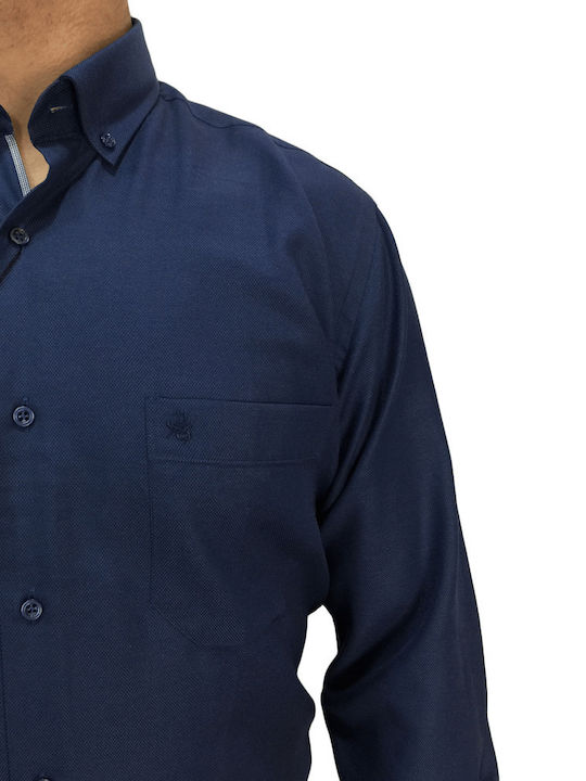 Long-sleeved Shirt Navy Blue