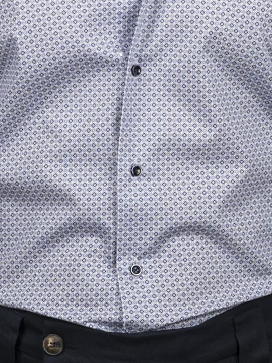 Long-sleeved Cotton Shirt White