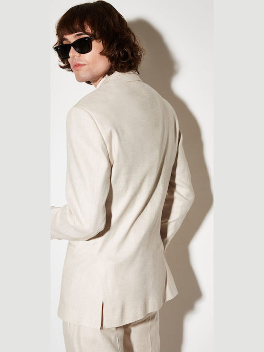 Men's Vest Beige