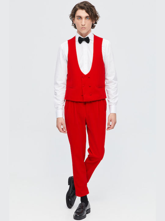 Aristoteli Bitsiani Men's Vest Red