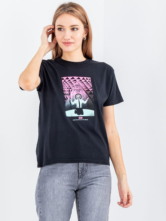 Vintage Women's T-shirt Black