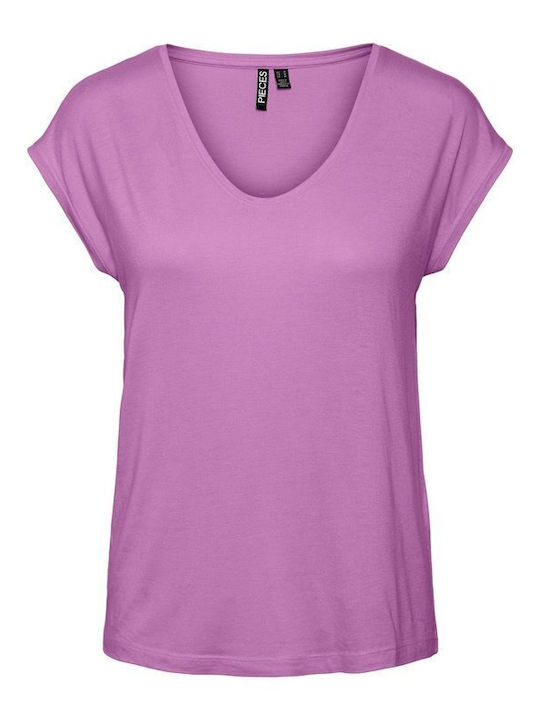 Pieces Women's T-shirt Pink