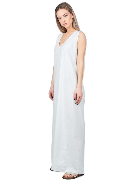 Rochie Maxi de Vară Albă