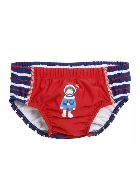 Playshoes Kids Swimwear UV Diaper Red