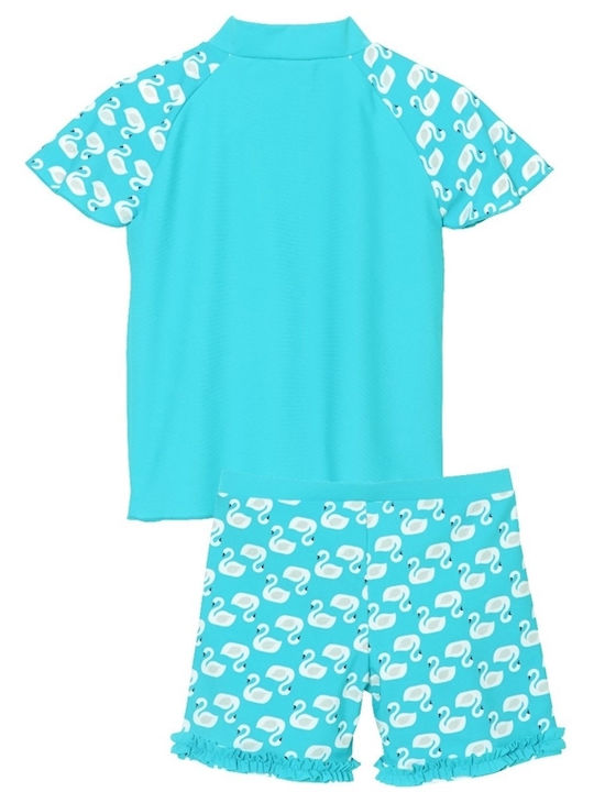 Playshoes Kids Swimwear Swimwear Set Sunscreen (UV) Training Turquoise