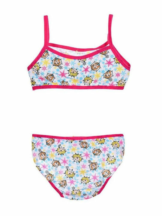 Disney Kids' Set Brief with Bralette Fuchsia 2pcs