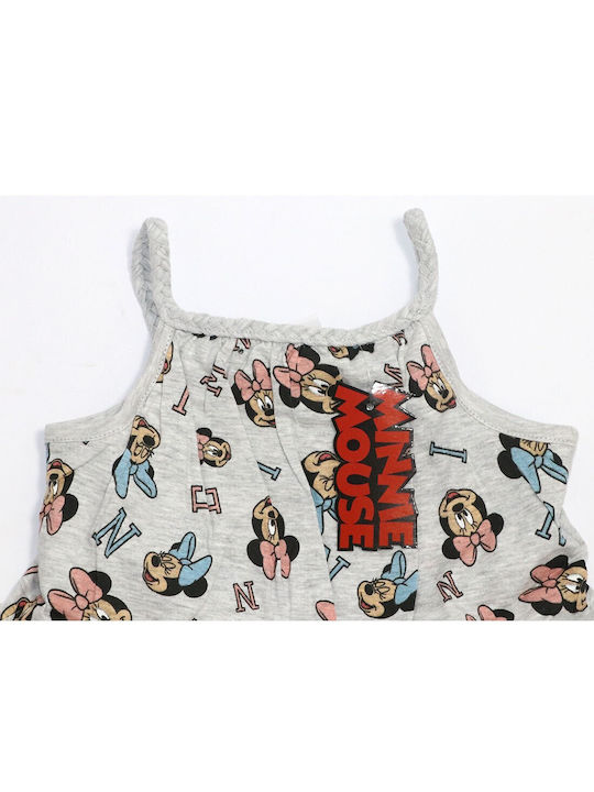 Disney Kids Dress Sleeveless Gray