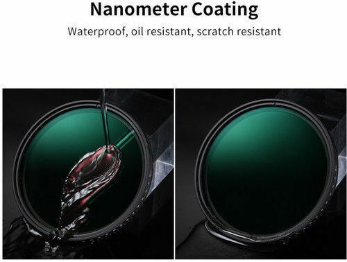 K&F Concept Variable Filter Variable ND 37mm for Camera Lenses