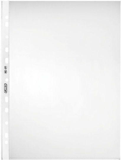 Herlitz Plastic Sleeves for Documents A4 with Holes 100pcs