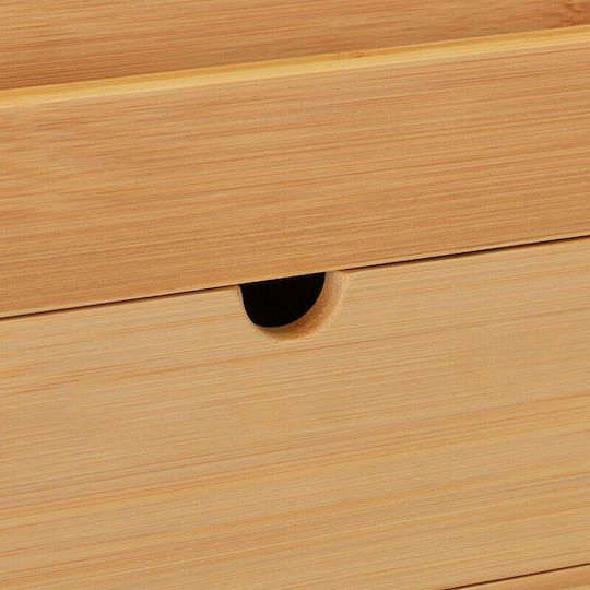 Lemnoasă Suport pentru creioane în Culoare Bej 1buc 28x16.5x15cm