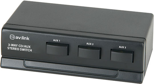 AvLink Switch Συστημάτων CCTV Μαύρο 128.234UK