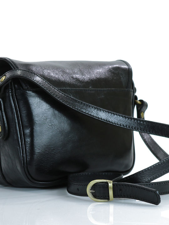 Passaggio Leather Women's Leather Shoulder Bag Black