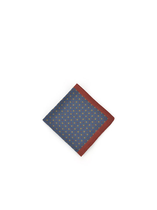 Stefano Mario Men's Wool Handkerchief Navy Blue