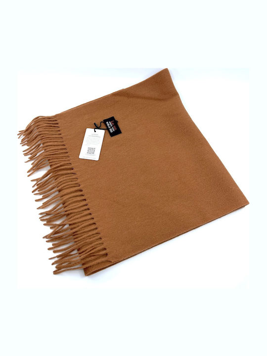 Men's Wool Scarf Burgundy