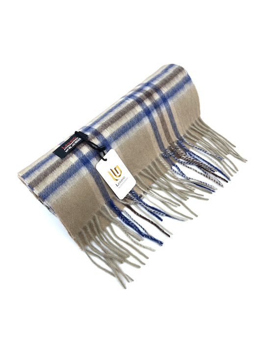 Men's Wool Scarf Brown