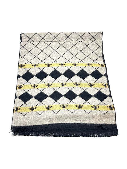 Men's Cashmere Scarf Blue