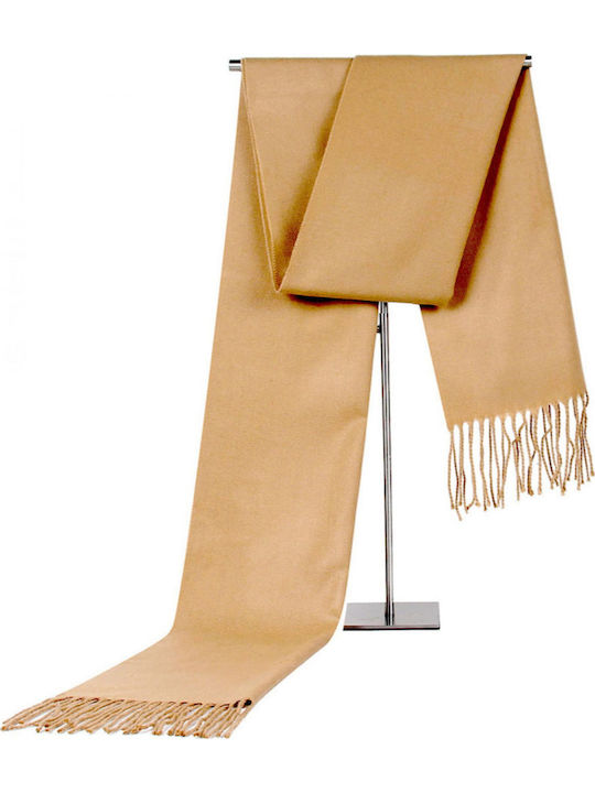 Men's Cashmere Scarf Brown