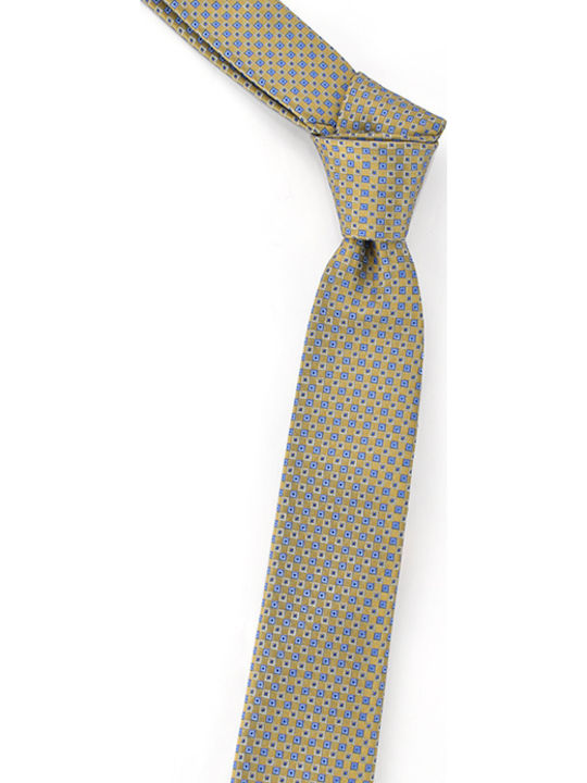 Stefano Mario Men's Tie Printed Beige