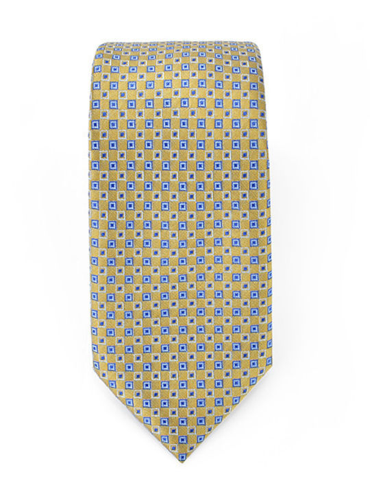 Stefano Mario Men's Tie Printed Beige
