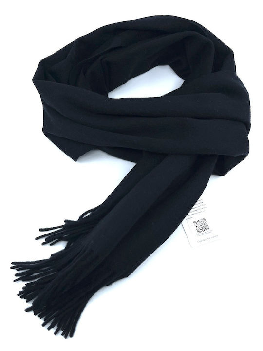 Fular bărbați Lână Negru