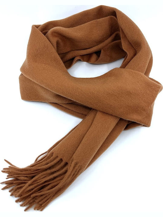Men's Wool Scarf Burgundy