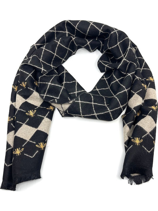 Men's Cashmere Scarf Blue