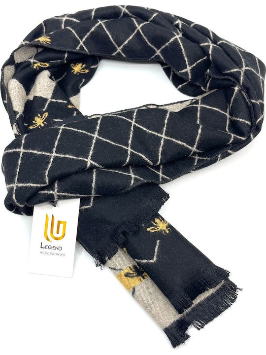 Men's Cashmere Scarf Blue